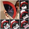 Exquisite Tassel Folding Fan Portable Elegant Handheld Fans  Wedding Party Decor
