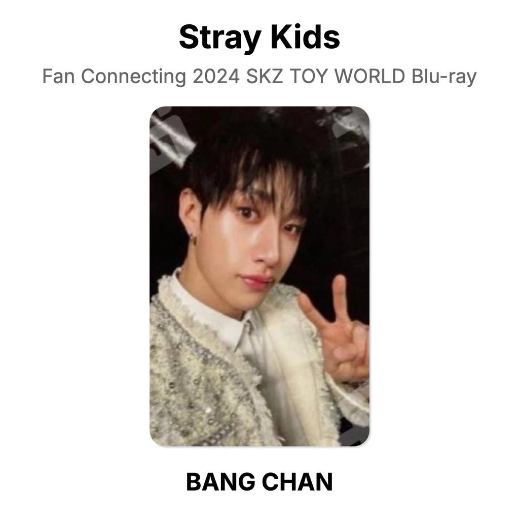 Stray Kids Fan Connecting 2024 SKZ TOY WORLD Blu-ray Official Photocard