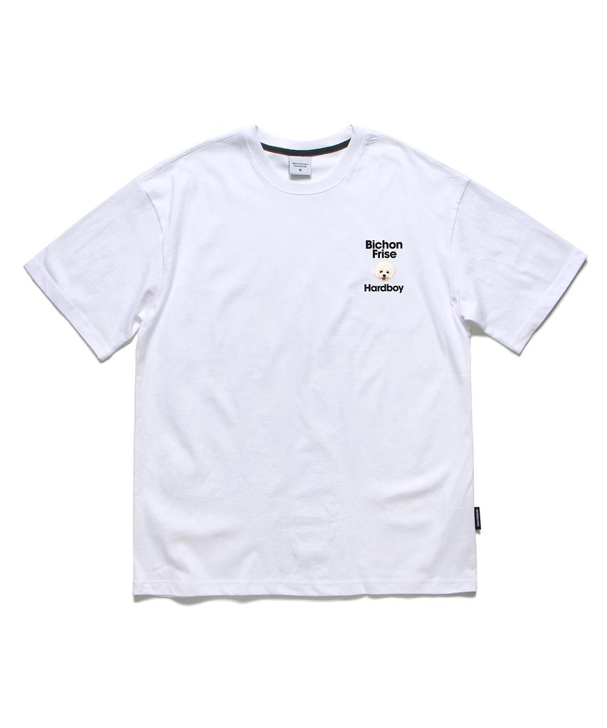 ABNORMALTHING Bichon Mini Oversized T-Shirt Black