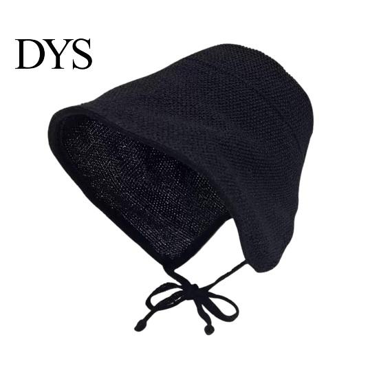 Adjustable Wide Brim Hat for Summer Straw Sun Hat, with Windproof String, Breathable UV Foldable Visor Beach Vacation Protection Women Outdoor Travel