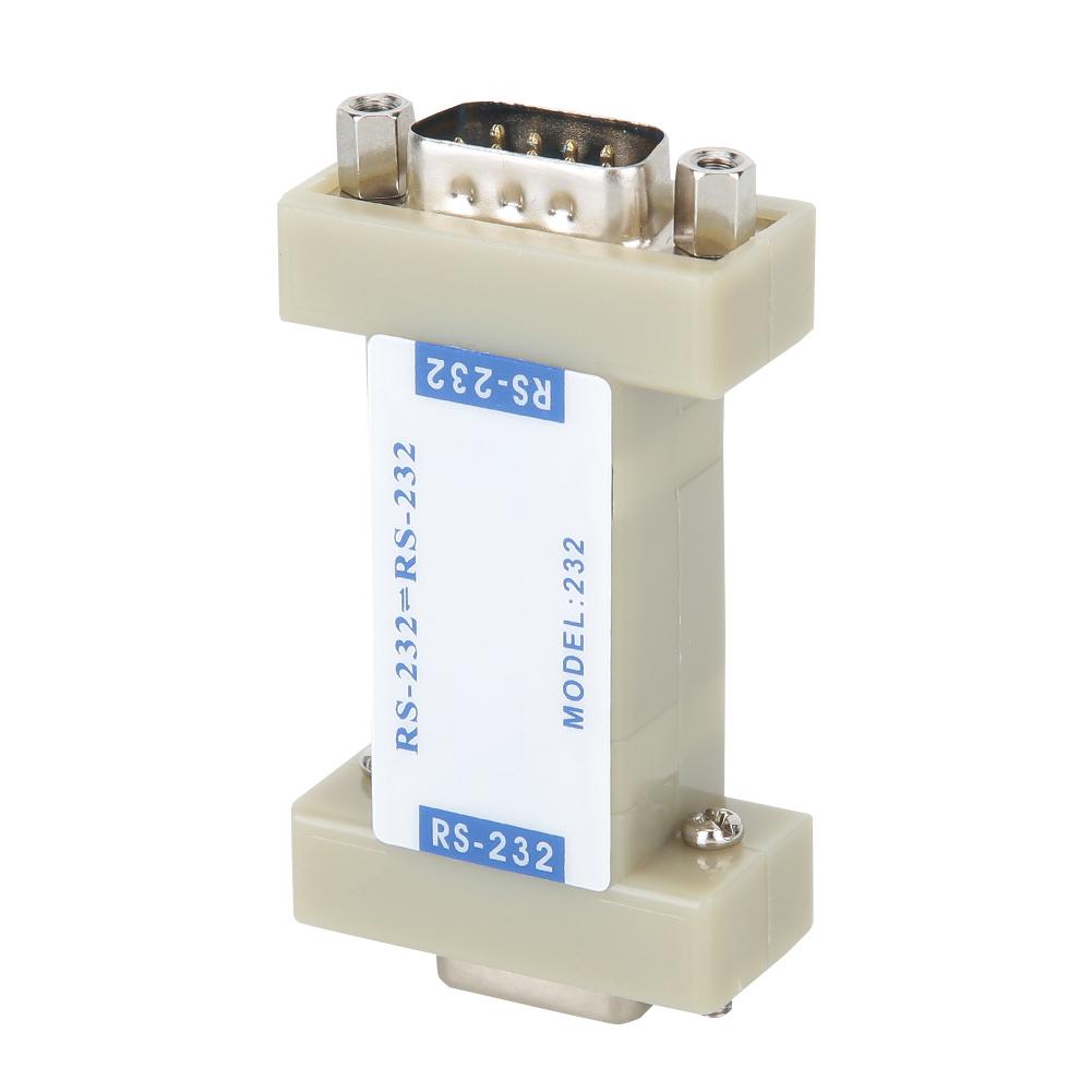 Asynchronous Full Duplex Transparent RS232 To 232 ABS Optoelectronic Isolator with DB9 Connector