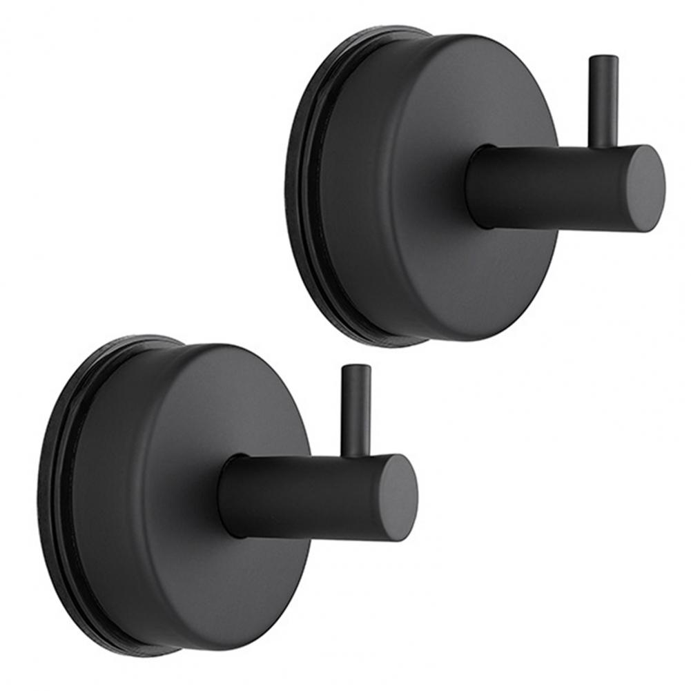 2 ks háčků s přísavkou na dveřní věnce, vodotěsný dekorativní kroužek do sprchy, bez vrtání, držák na ručníky na přední dveře, okna