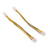 1 stk 4 pins hann-til-8-pins hunn-ledningsforlengelse til CPU-strømomformerkabel