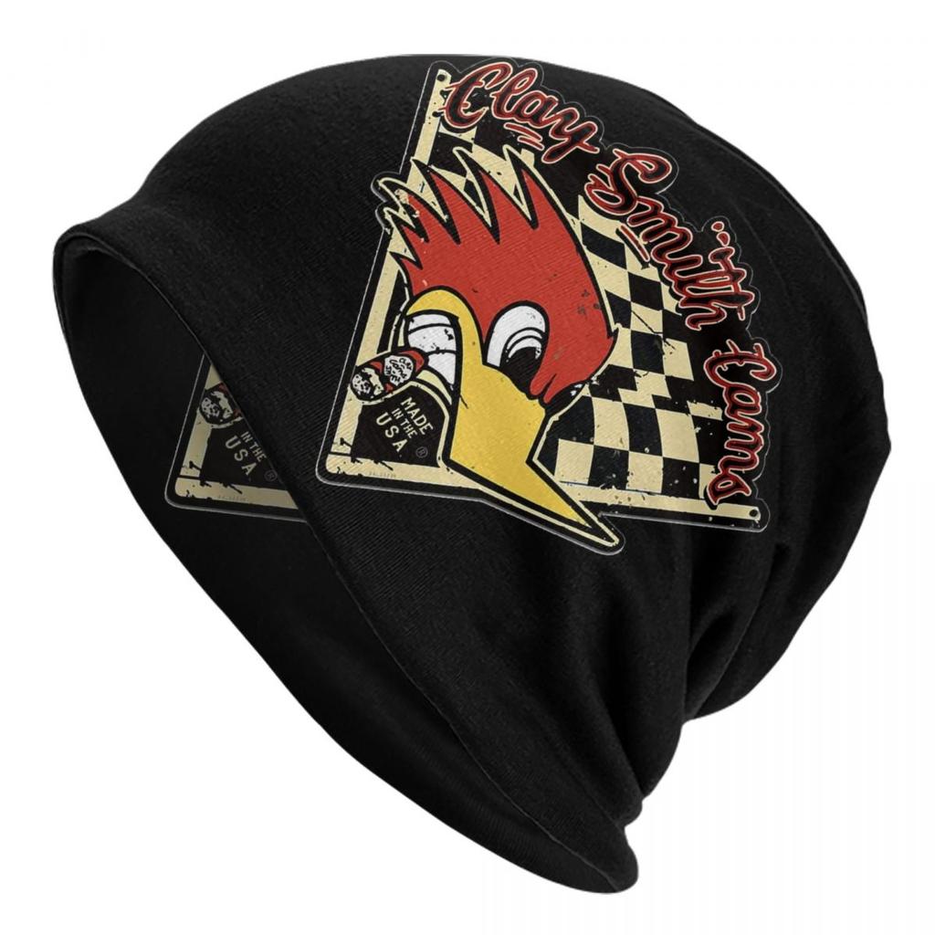 Custom Clay Smith Cams Bonnet Hat Knitted Hats Unisex Adult Mr Horsepower Racing Motor Motocross Winter Warm Beanies Cap