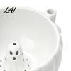 Kitchen Fruit Washing Bowl Halloween Swirl Bowl Ghost Center Berry Wash with 360 Degree Rotating Vortex Decor Spin Function PLA Strainer Basket for