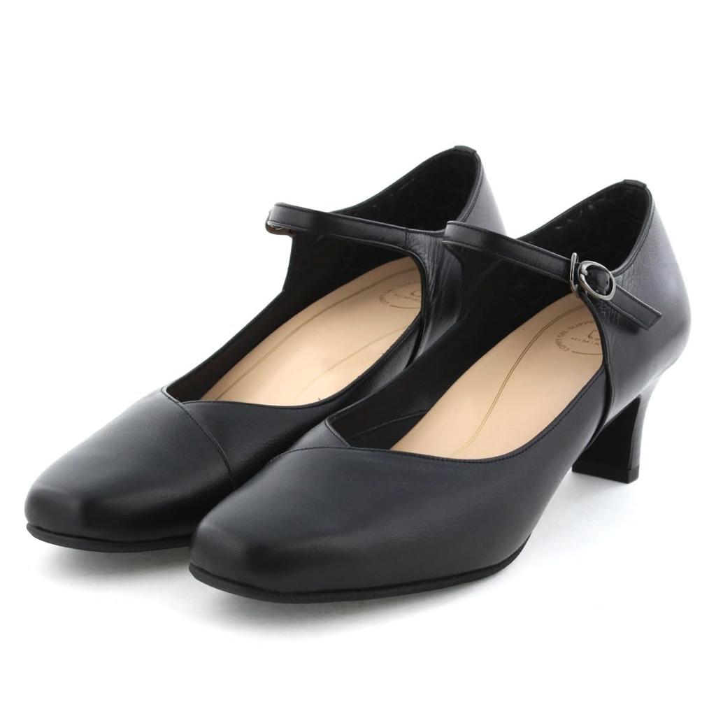 HIMIKO/Himiko/5cm Heel Strap Pumps/635307 Black 235