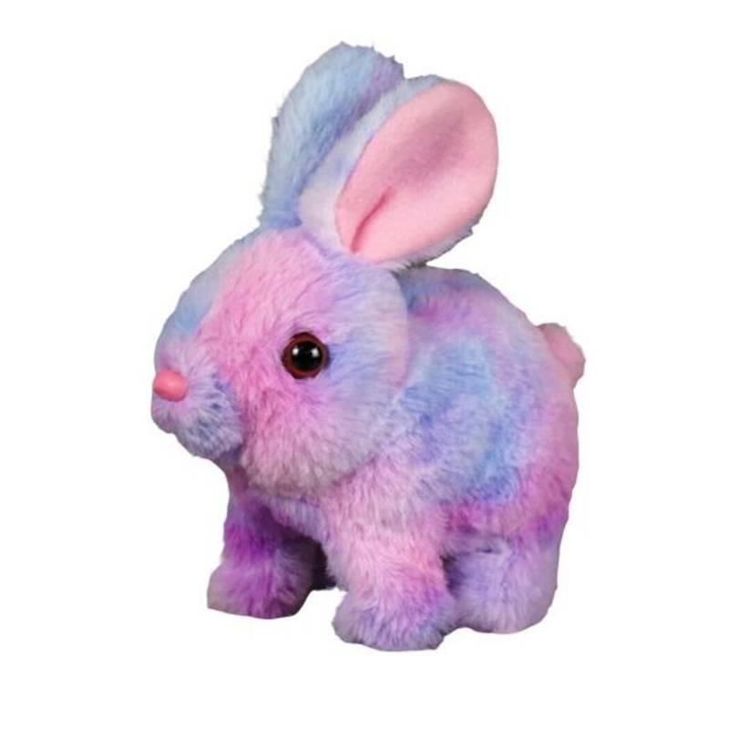 Plush Cute Rabbit Toy With Capable Of Producing Sound And Jumping For Kids Gift