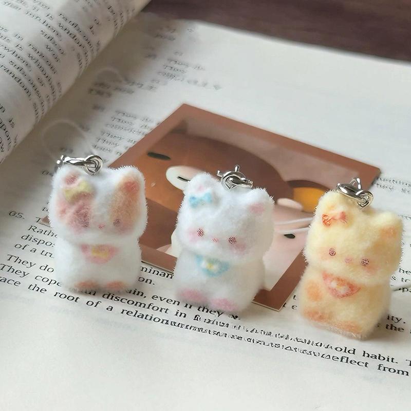 Kawaii Pluszowy Uroczy Kot Breloczek Stado Zwierząt Wisiorek Smycz do Telefonu Wiszący Sznurek Urok Breloki Akcesoria DIY Prezenty dla Dziewczynki