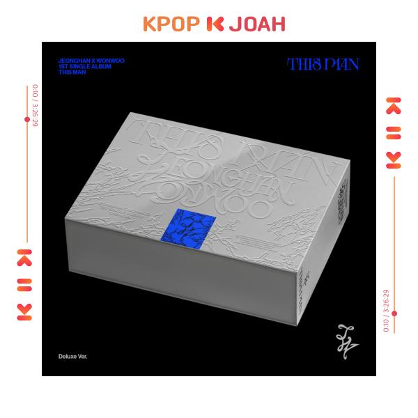 (DELUXE Ver.) JEONGHAN X WONWOO of SEVENTEEN (SVT) [THIS MAN] 1st Single Album
