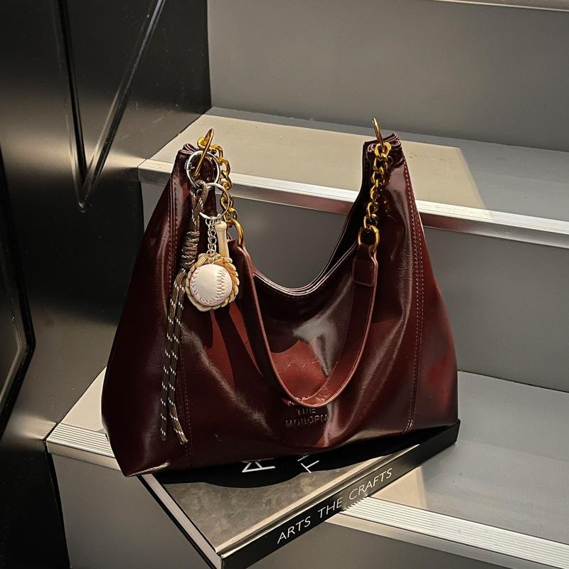 Commute Women's Bag - Stylish Tote Bag - Niche Retro Crossbody Shoulder Bag - Underarm Bag