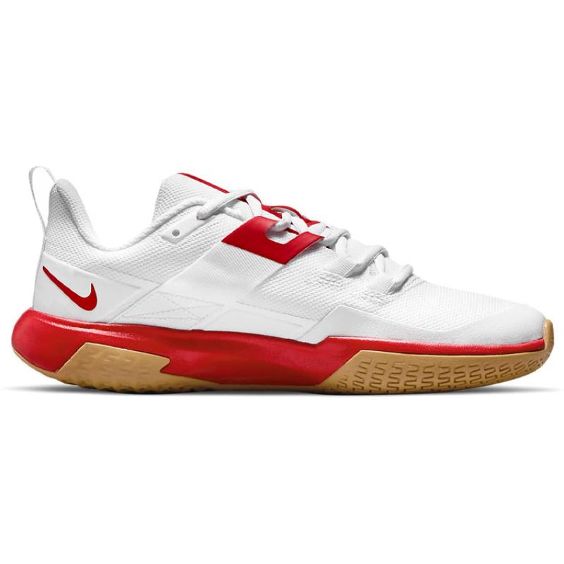 Nike Court Vapor Lite 'White University Red' Damen-Sneaker DC3431-188