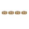 4PCS Brass 12Mm Hex Wheel Hub Adapter For YK4102 YK4103 YK4082 YK6101 Yikong RC Crawler Car Upgrade Parts