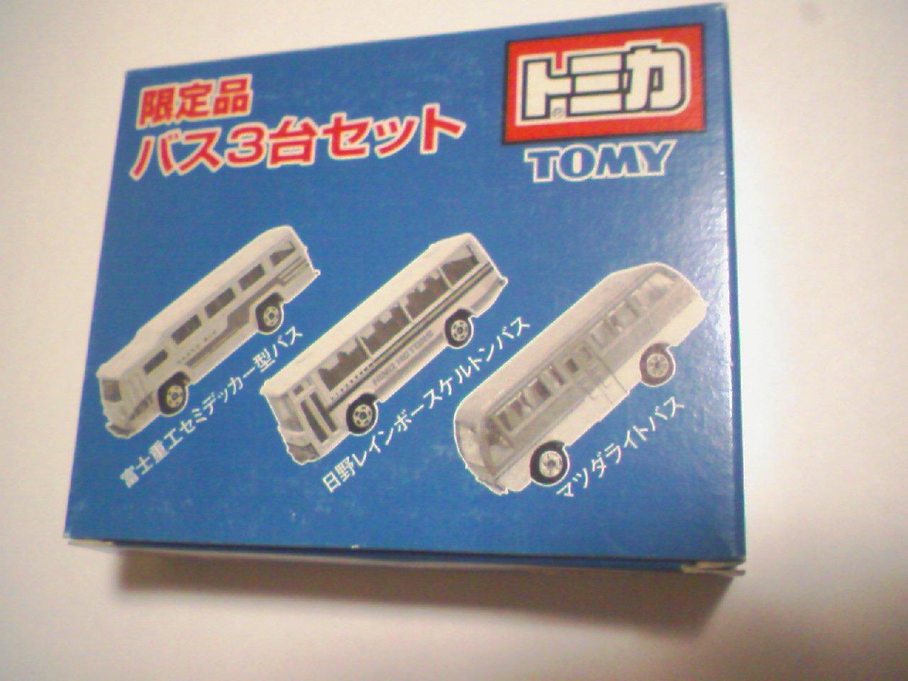 

Автобус Tomica, набор из 3 штук, ограниченный тираж, сделано в Японии