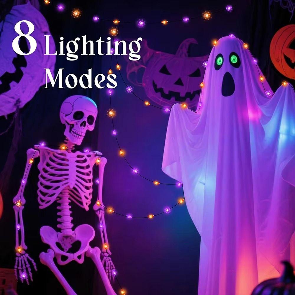 100LED Halloween Fairy Lights 12M LED String Lights Halloween String Lights  Christmas Decoration