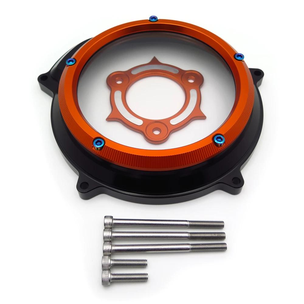 Motorcycle Parts Transparent Engine Clutch Protector Cover Guard For KTM 1290 Superduke And 1090 Adventure