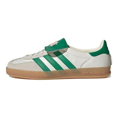 Foot Industry x Gazelle Indoor Bianco Sporco Verde Sneakers Unisex Crema ID3518