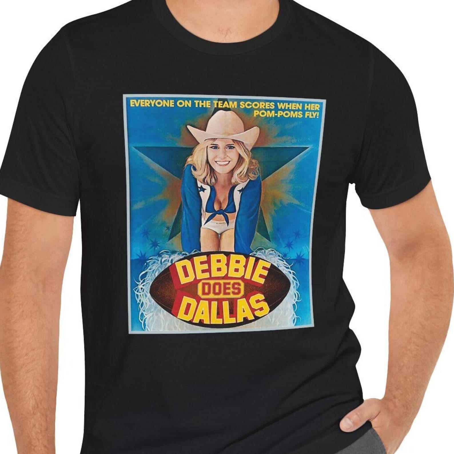 Debbie Does Dallas T-Shirt Short Sleeve Movie Tee Black Or White S