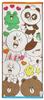 Marushin LINE FRIENDS Happy Line Friends Face Available In 2 5585000100 Towel, Cotton, Sizes,