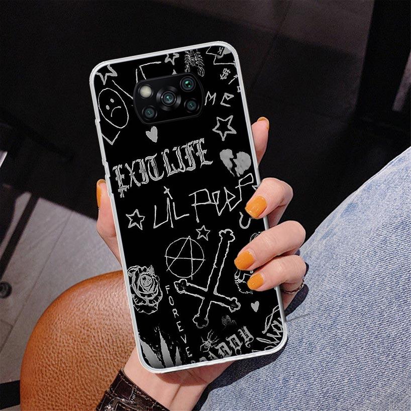 Lil Peep Singer Phone Case For Xiaomi Poco X7 X6 X5 Pro F7 Ultra Redmi 15C 15 13C 13 12C 12 10 10A 10C 9 9A 9C 9T Cover Poco X7