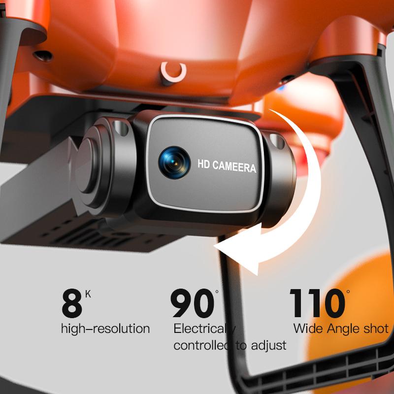 New AE11 8K dual camera drone 360° omni-directional obstacle avoidance helicopter brushless RC aerial camera flying machine