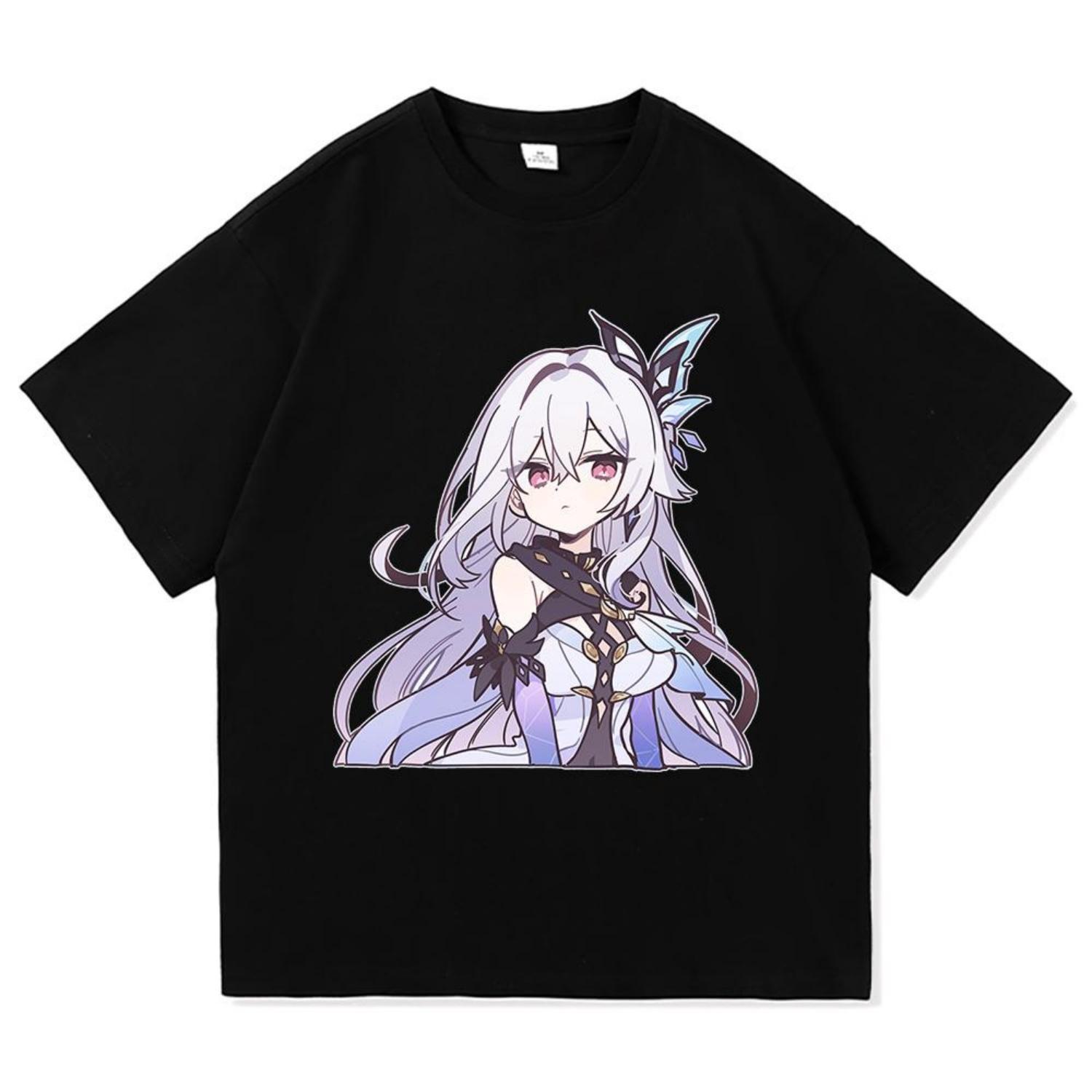 

Genshin Impact Skirk T Shirt Hot Fashion Men_Women Aesthetic Funny Cute Graphic T-Shirt High Quality Casua Tees Shirts S