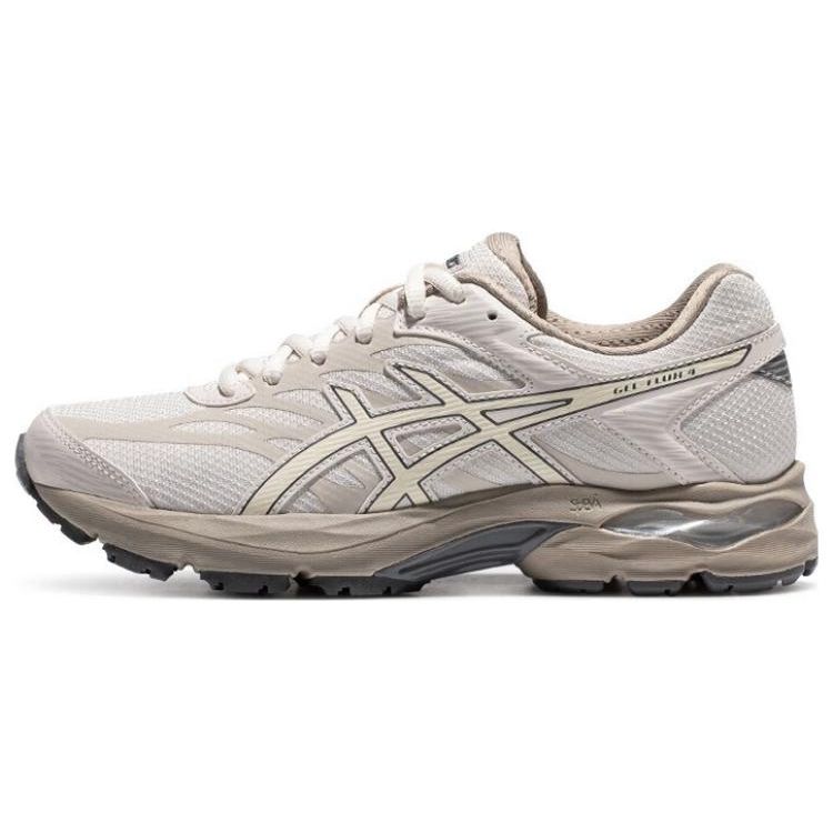 Asics Gel-Flux 4 Comfortable Mesh Low-Top Running Shoes Women sneaker Beige 1012B638-021