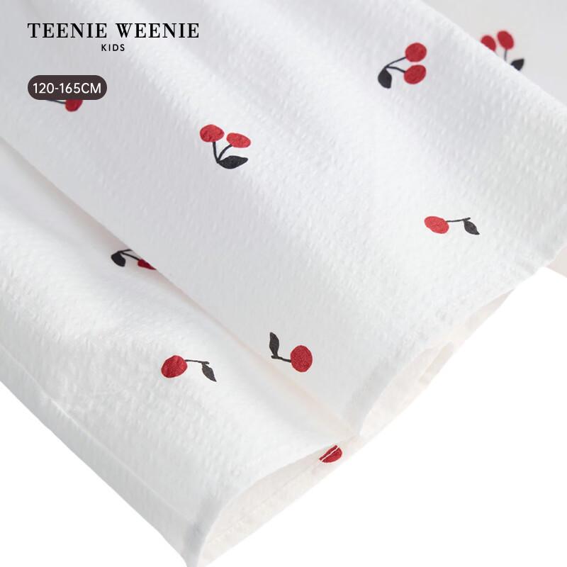 Teenie Weenie Girls' Cherry Print Sling Dress