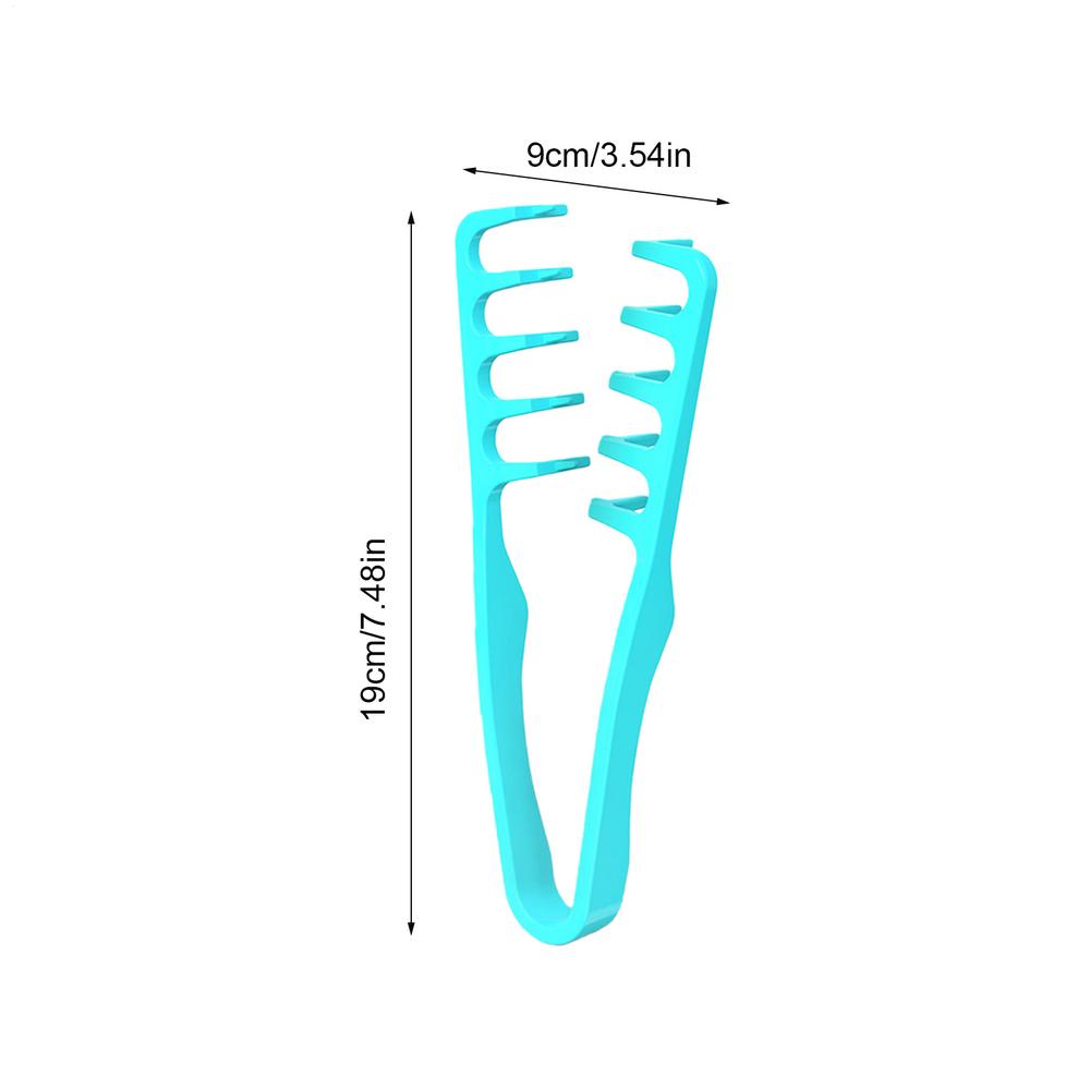 Hair Styling Wide Tooth Comb Professional Tool Grooming Accessory Volumizing Wide-Tooth Hair Styling Comb For Bangs Hairdressing