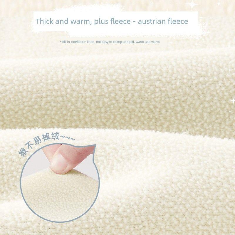 Hellokitty Girls' Fleece-Lined Pants 2025 New Children's Jeans Thickened with Integrated Fleece for Older Girls Winter Wear