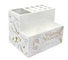 Boîte de Rangement Haut de Gamme Antidérapante pour Ciseaux de Coiffure pour Barbiers et Stylistes