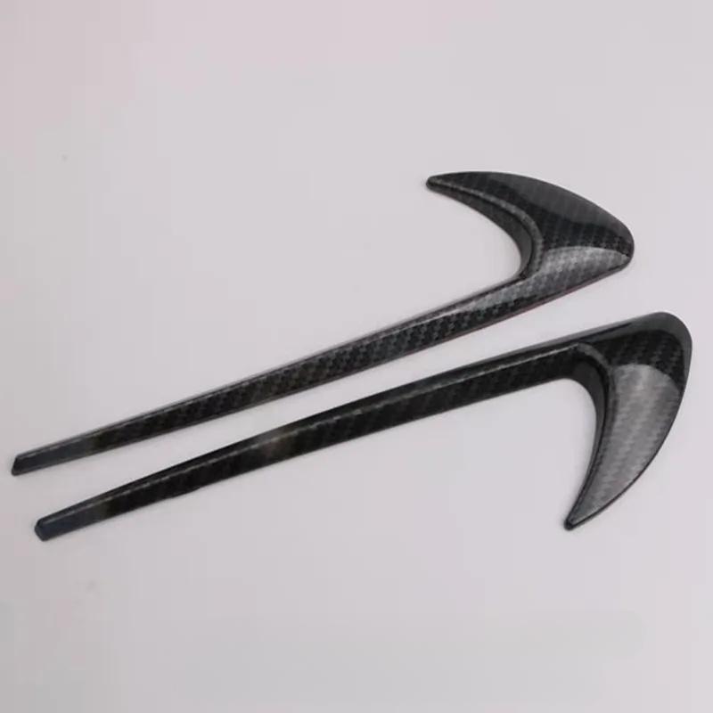 2pcs Vent Fender Trim Emblem Blade Logo V8 BITURBO 4MATIC+ for Mercedes Benz AMG V8 C200 C300 E300 E400 W213 Car Side Stickers