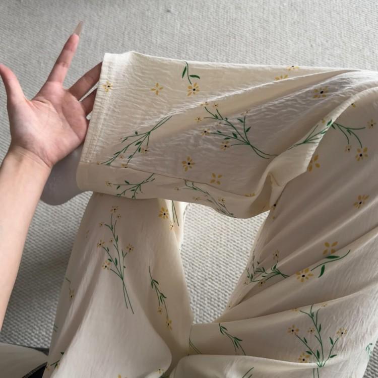 2026 New Style Lounge Pants for Women Loose Fit Wide Leg Casual Pajama Pants for Outdoor, Campus, Home