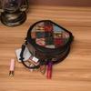 New European and American Retro Women's Bag with Top Layer Cowhide, Fashionable and Casual Splicing, Women's Handbag, Single Shoulder Crossbody Bag