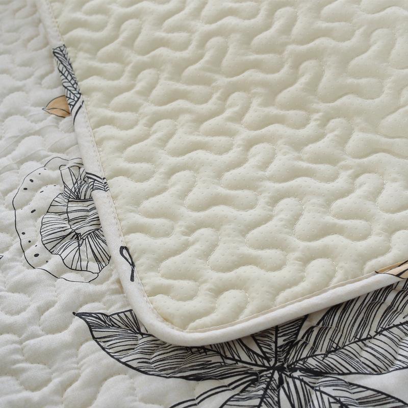 Pujiang Cotton Quilted Sofa Cushion Manufacturer , Simple Modern Printing Thickened Non-Slip Sofa Cushion Cover Towel