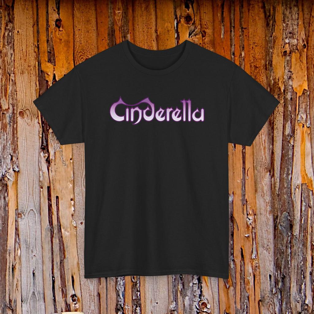 Cinderella Metal Rock Band Logo Tee | Music Shirt