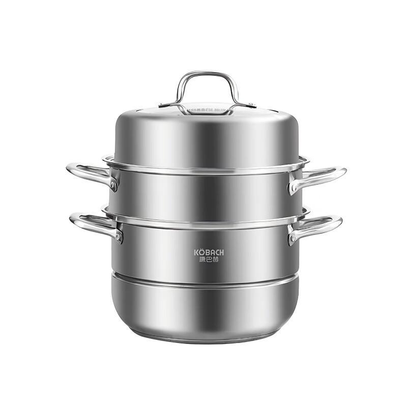 Kangbach 28cm 3-Layer Stainless Steel Steamer Pot