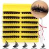 D Song Single Cluster False Eyelash Extension Set, Japanese And Korean Diy Segmented Natural Thick Hair Portable