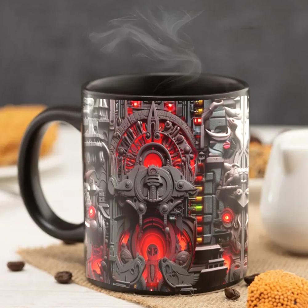 

Circuit Board Pattern Ceramic Mug Engineer Designer Boyfriend Birthday Gift Water Cup Coffee Cup 301-400ml