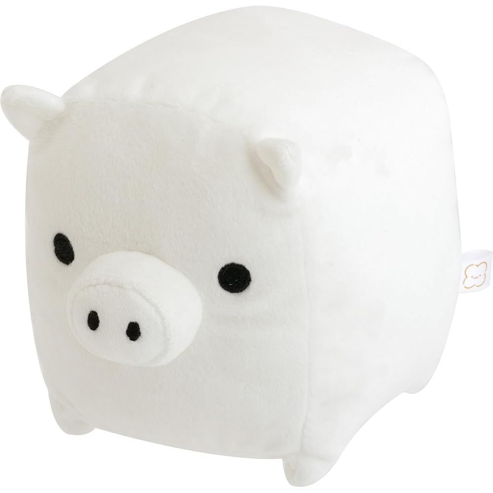 San-X Monokuro Boo Plush Toy White Soft Stuffed Animal 30cm