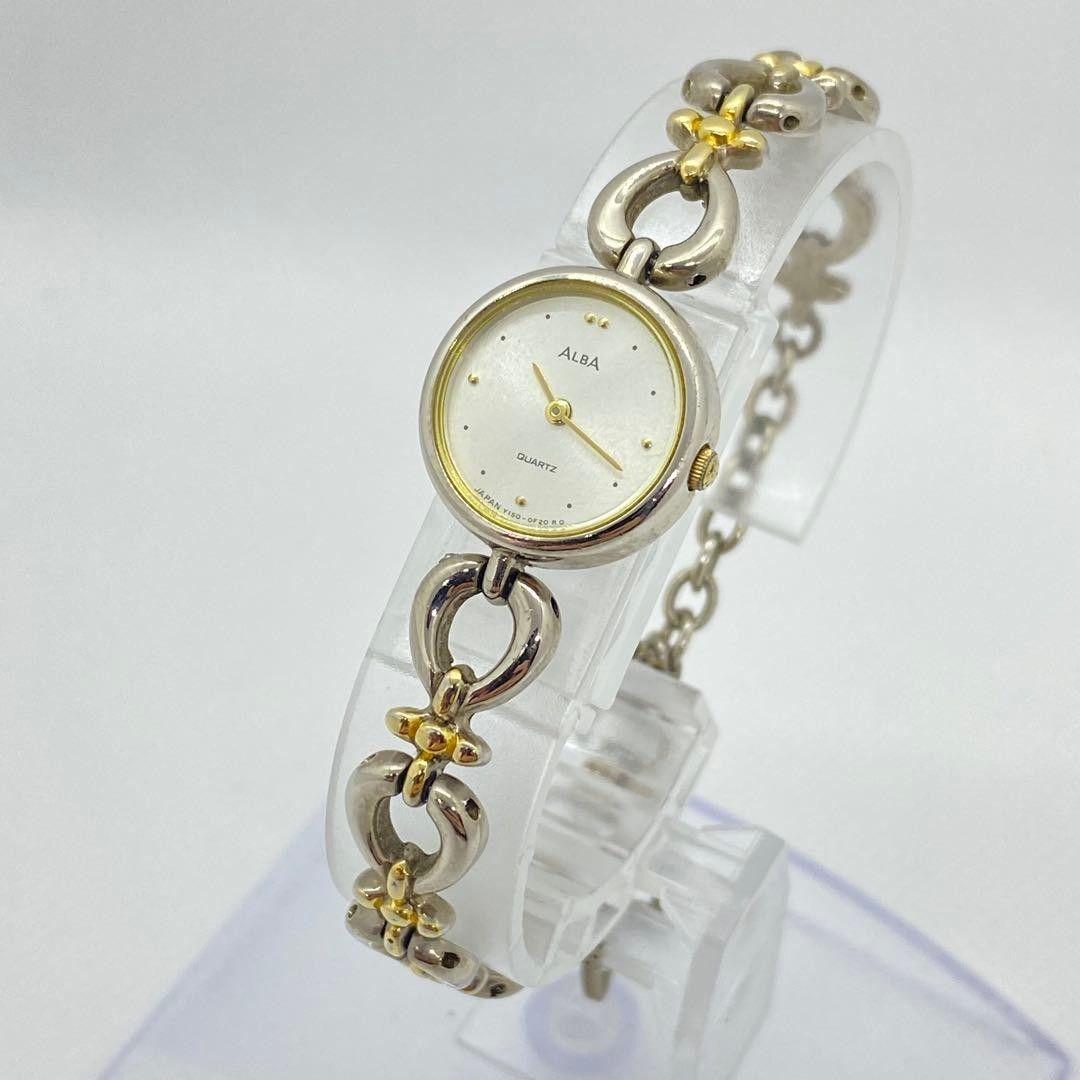 New battery ALBA Quartz watch Y150-0300 Bracelet watch