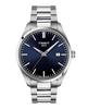 Tissot Herrenuhr PR100 mit blauem Zifferblatt und Armband (T1504101104100) [Offizieller Import]