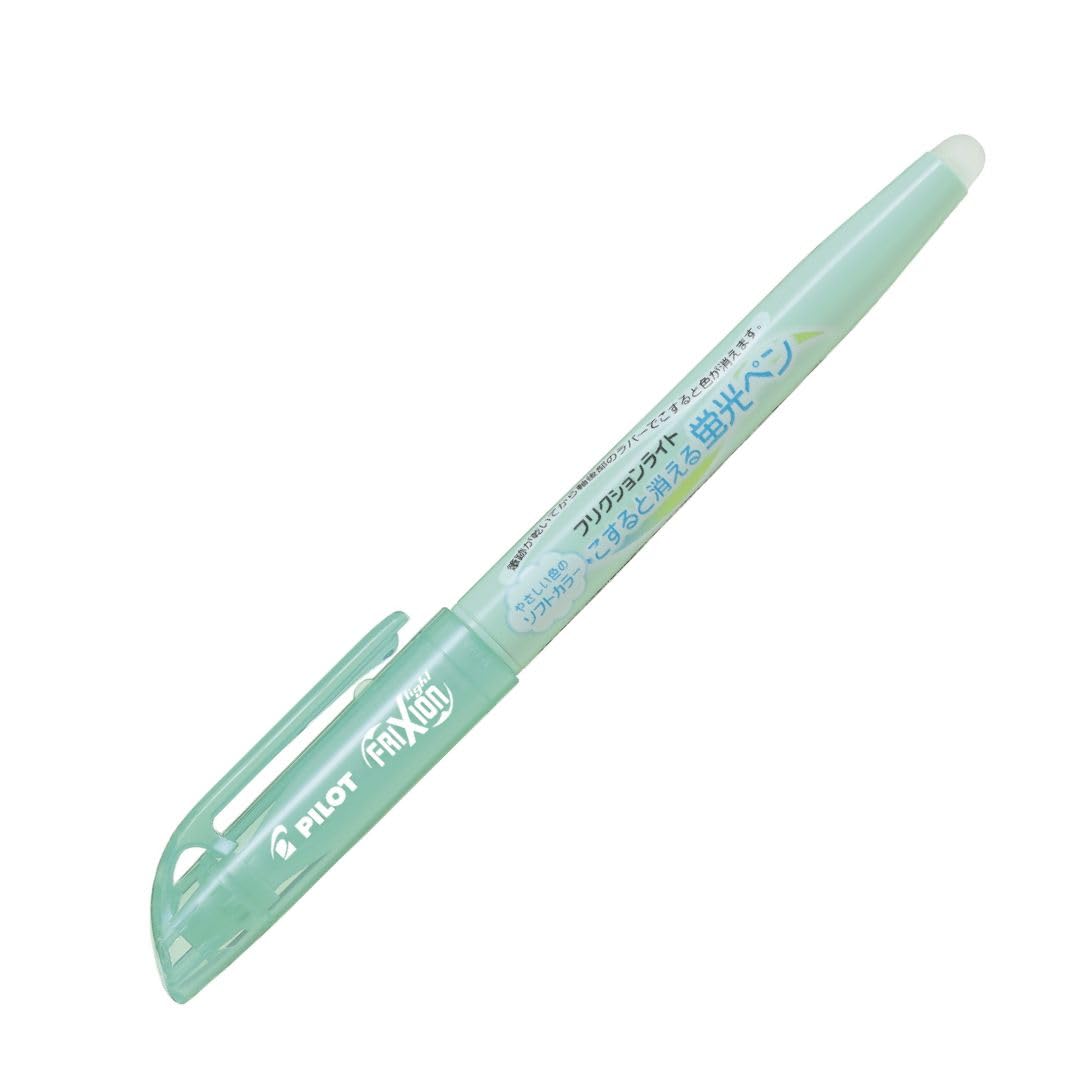 Pilot FriXion Light Erasable Highlighter Soft 10 Pens Pens, Green, (SFL100SL10SG)