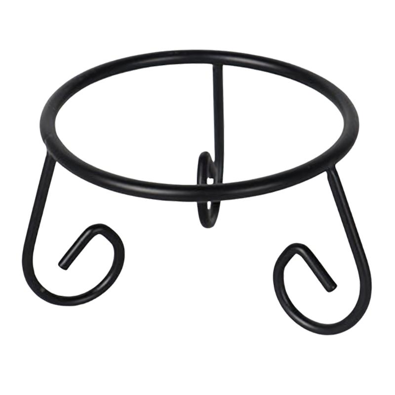 

Sturdy Iron Display Stand Set for Crystals Spheres Multipurpose Decorative Base for Exhibition Tabletop Use S чёрный