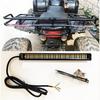 22cm Aluminum LED Motorcycle Rear Light Bar Indicator Brake Lamp Amber+Red+White