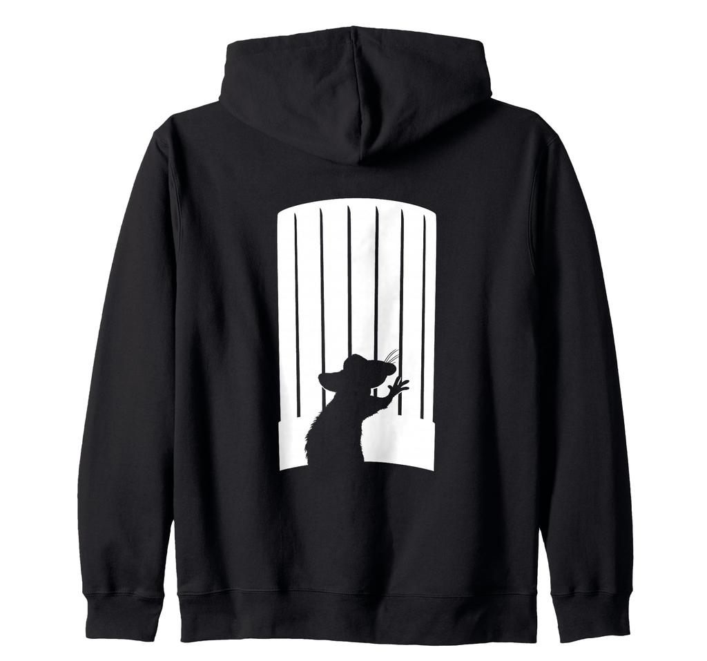 Disney and Pixar's Ratatouille Chef Hat Remy Silhouette Zip Hoodie