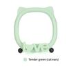 Cute Cat/Bear Ear Makeup Mirror With Phone Rack Holder Simple Table Countertop Base Use For Bathroom Desk Cosmetic Mirrors