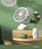 Portable Multifunctional Clip Fan with Night Light & USB Charging for Dorms and Desktops