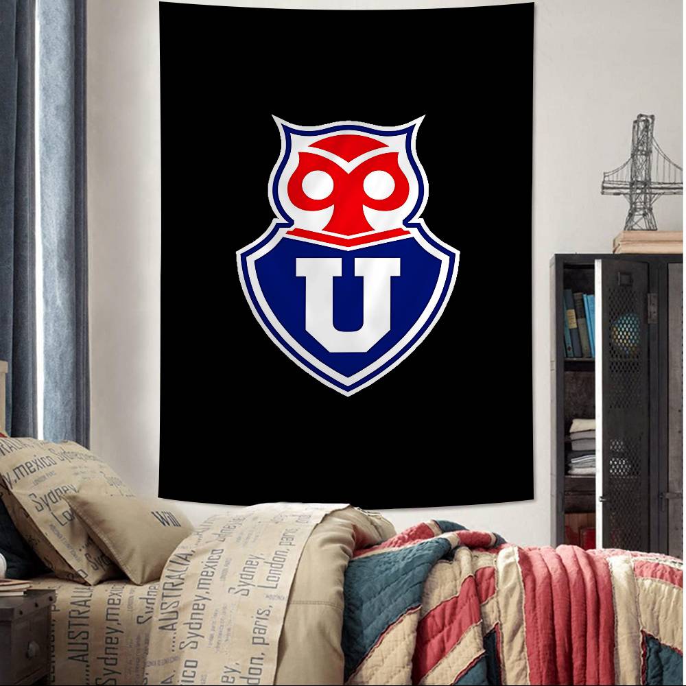 Chile UUniversity Logo Colorful Tapestry Wall Hanging Hanging Tarot Hippie Wall Rugs Dorm Wall Art Decor