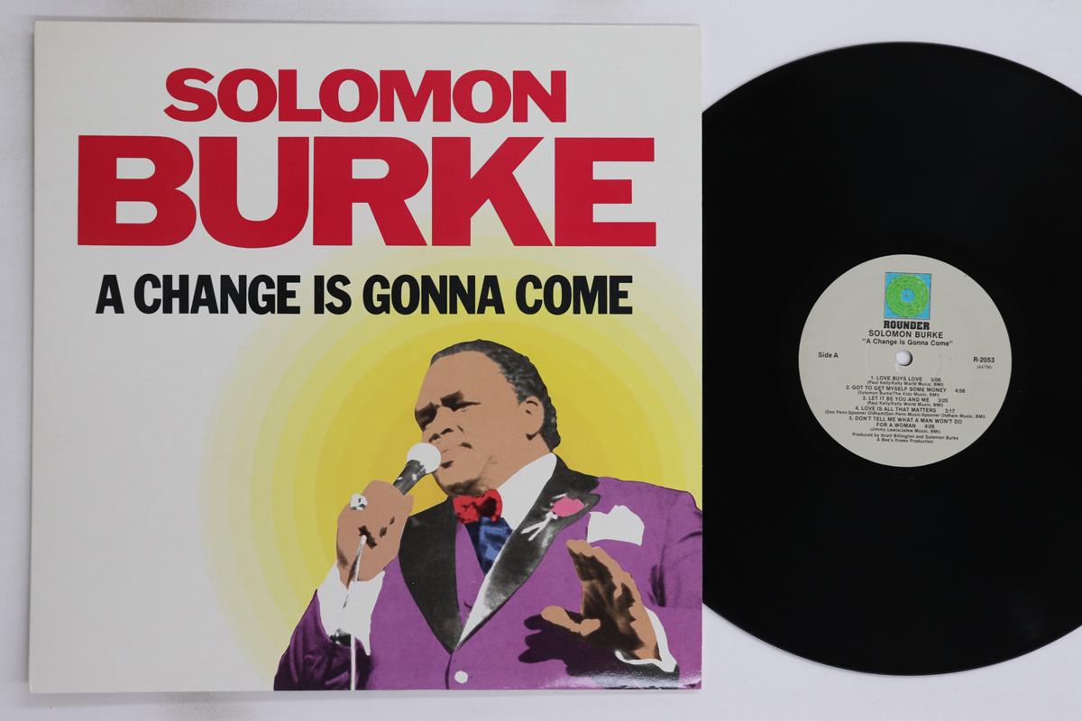 

LP Record SOLOMON BURKE - A Change Is Gonna Come R2053 ROUNDER 1986 US Soul/Funk Used