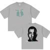 Vintage Hip Hop Short Sleeve Streetwear T-Shirt, Zayn Malik Konnakol 2026 Album Printed Graphic T-shirt